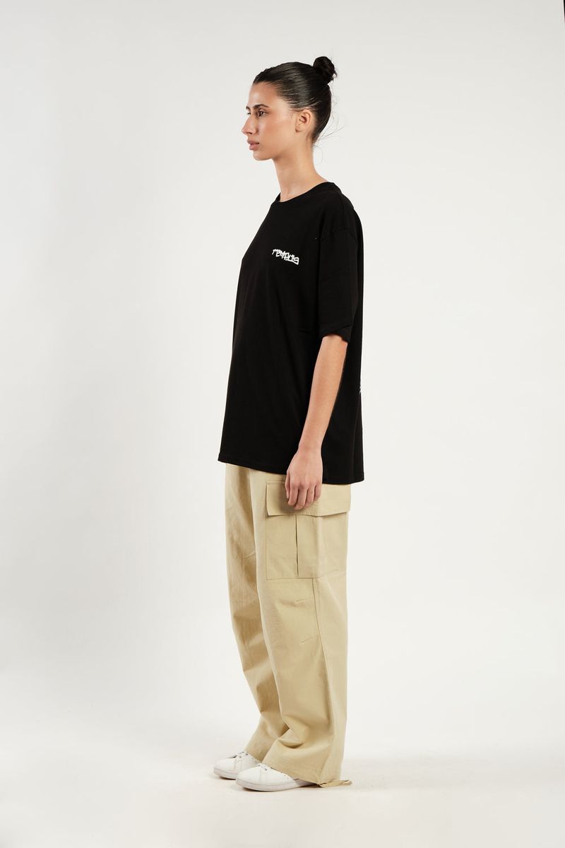 BIRD MAN GRAPHIC T-SHIRT [BLACK]