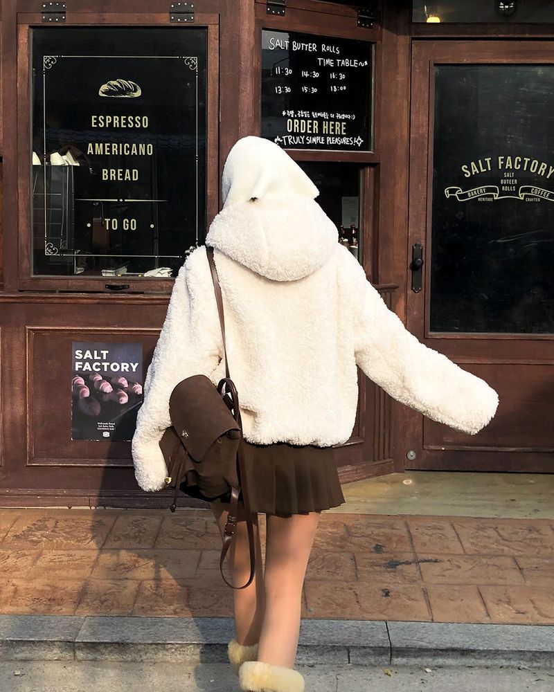 [ORIGINAL] Hershey Boa Hooded Jumper