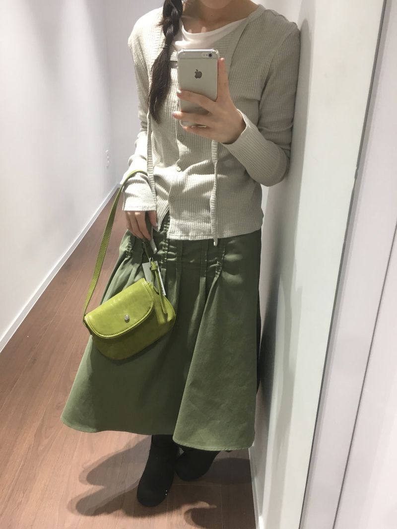 Ribbed Strap Cardigan (6color)