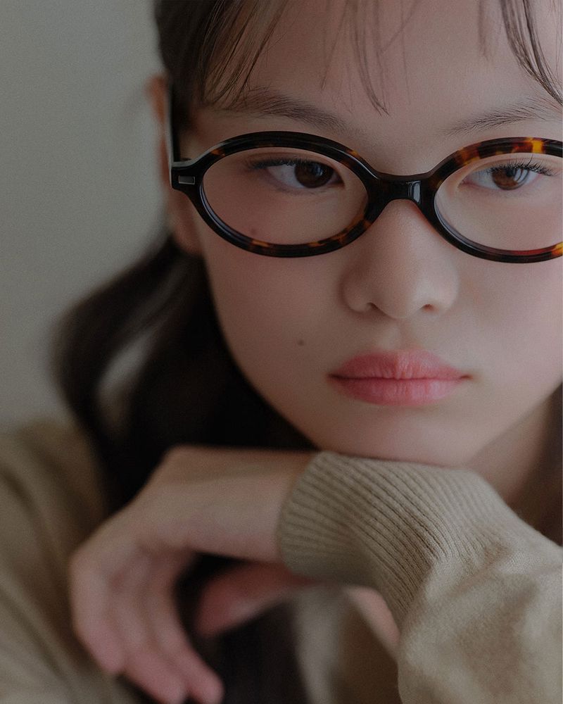 [ORIGINAL] Bay Round Acetate Frame Glasses