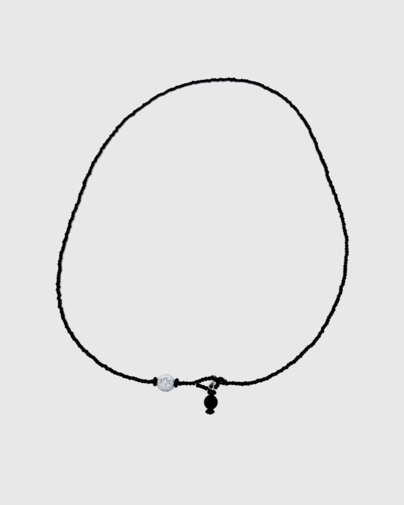 Cross line necklace (2 color)