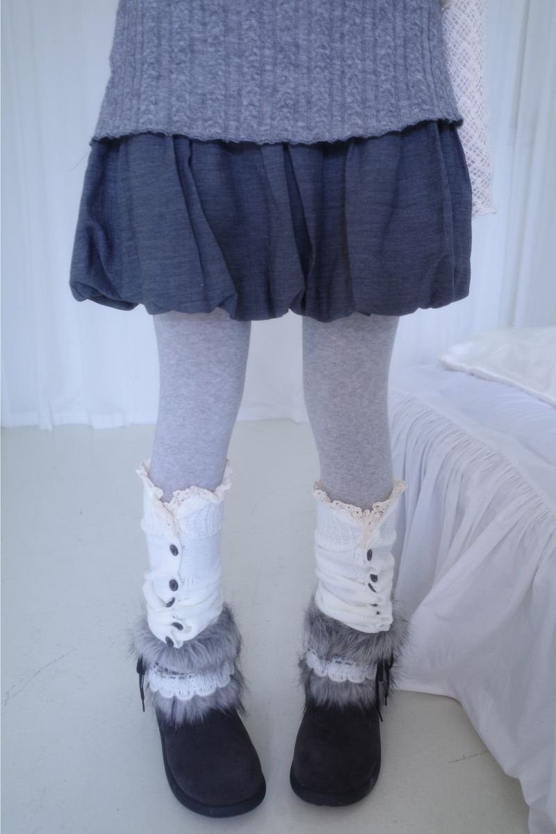 Nui Ribbon Fur Ugg Boots