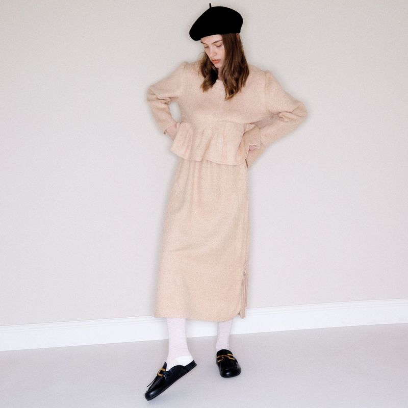 Frances skirt (ivory)