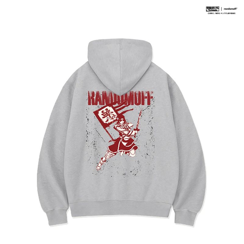 RANDOMOFF（ランダムオフ）の「KYOKAI HOODIE ZIP-UP [GREY]（Tops）」