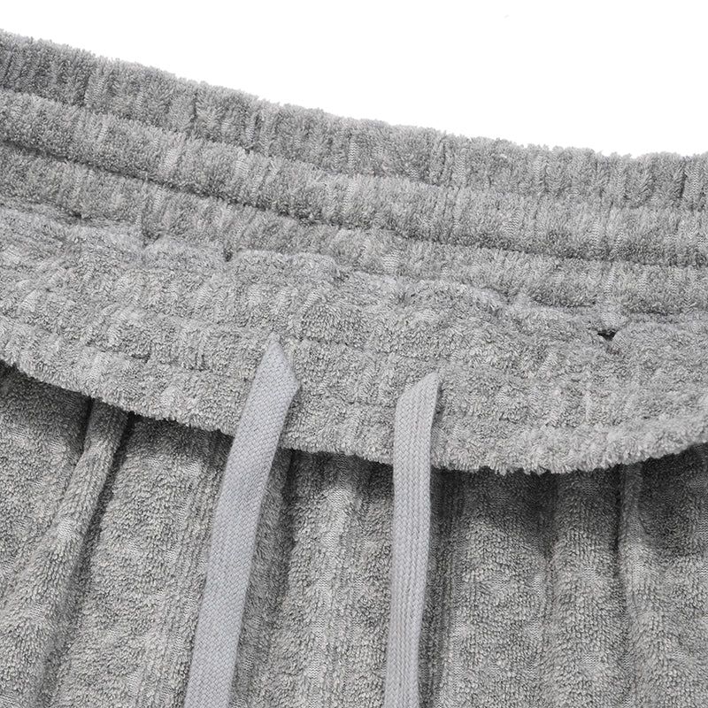 BANDING TERRY SHORT PANTS [MELNAGE GRAY]
