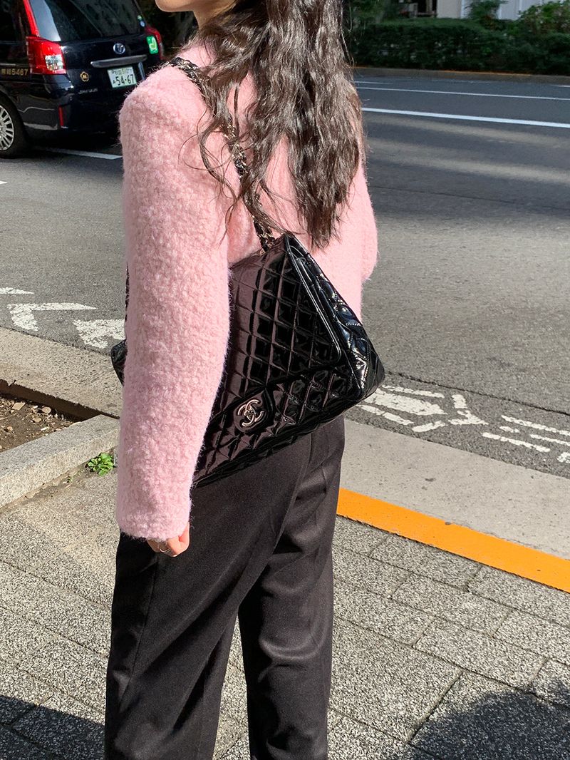 [MADE] [Wool Napping] Winter Warm Pintuck Wide Slacks