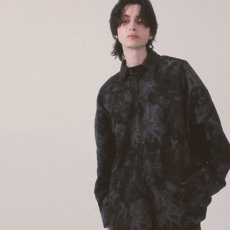 tie-dye shirt_black