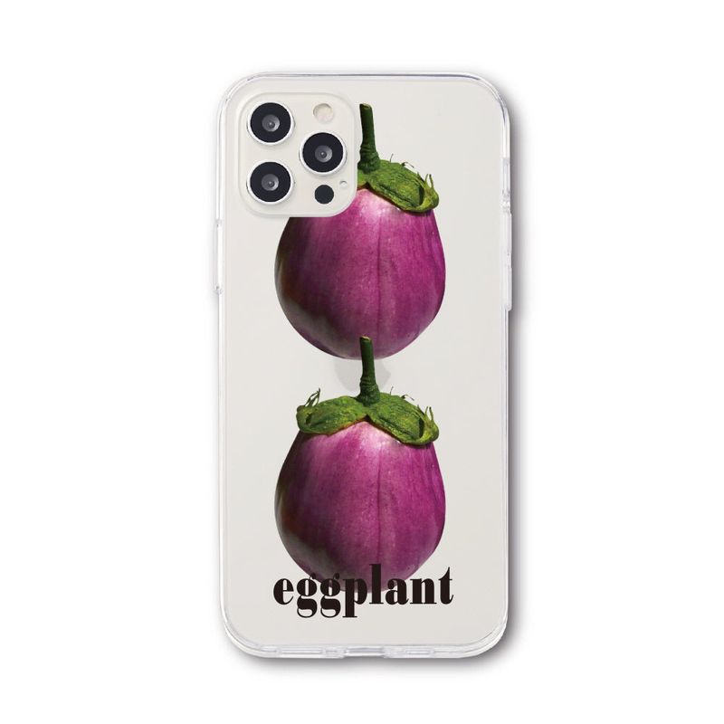 PHONO PHONO(フォノフォノ)の「EGGPLANT PHONE CASE 1 (JELLY)(Smartphone Accessories)」