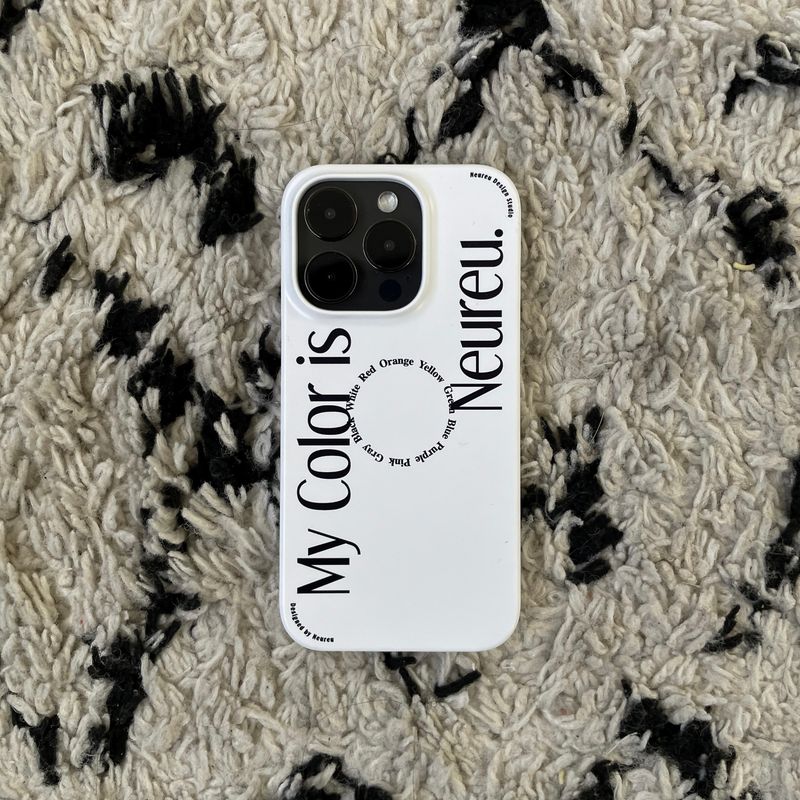 My Color Case (White Slim Hard)