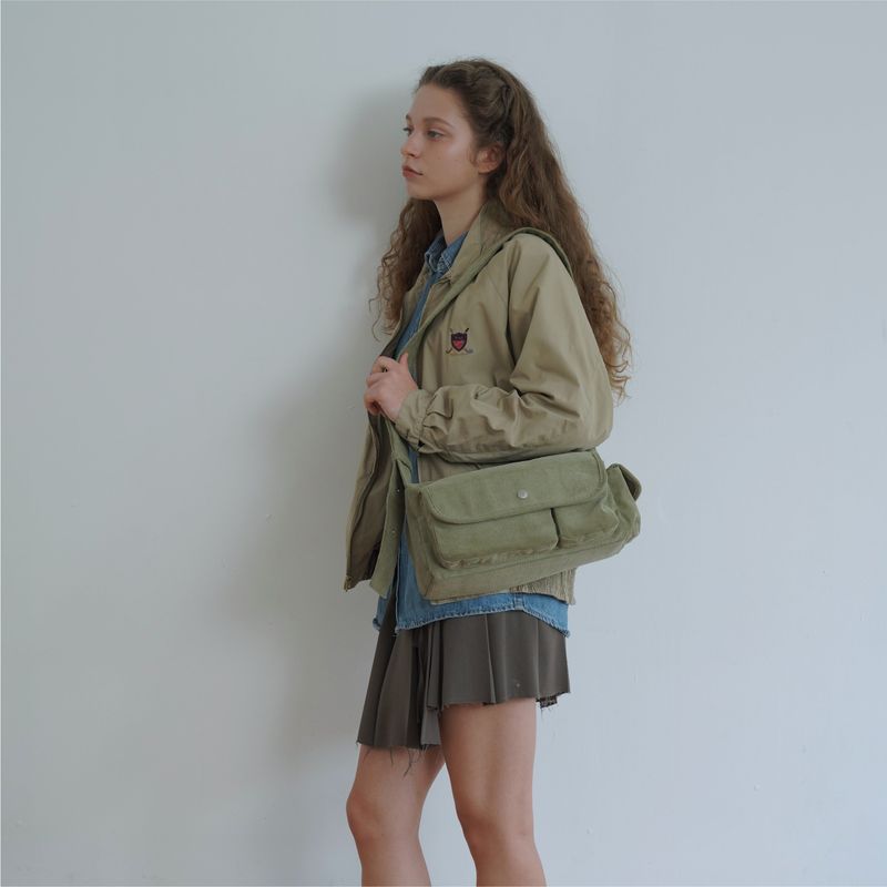 Cozy pocket bag_khaki