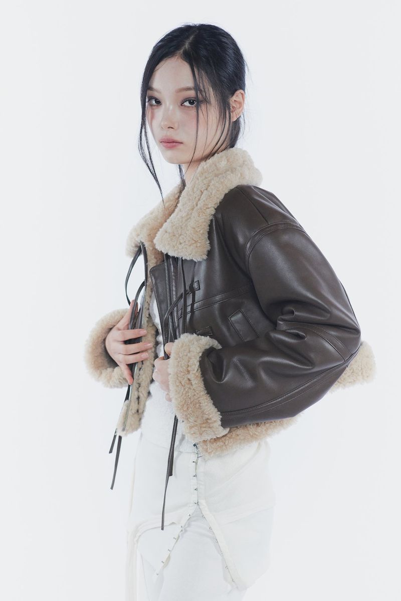 LUCY MUSTANG JACKET brown