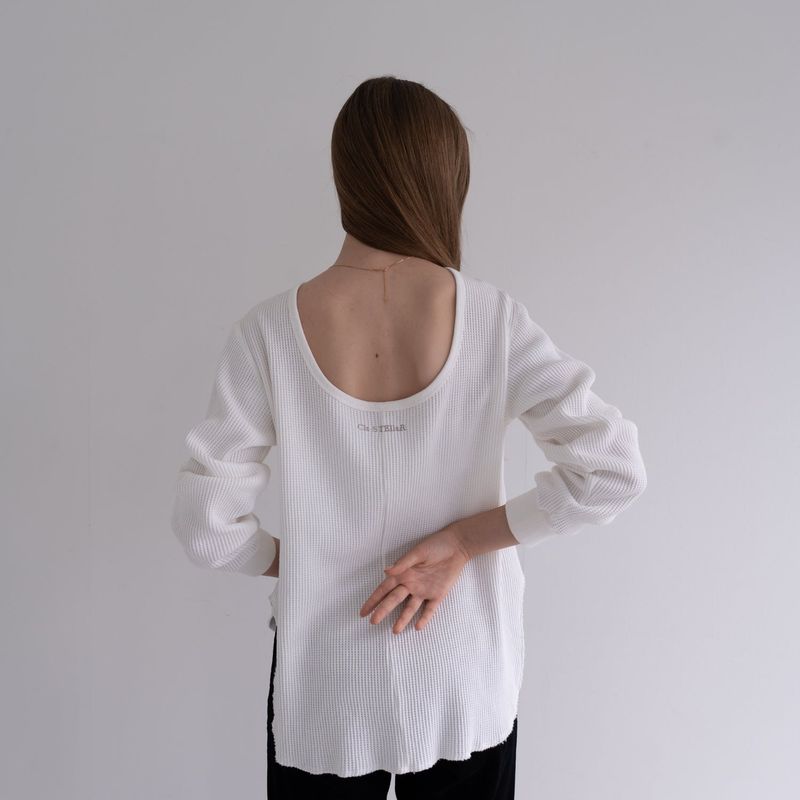 back open long Tshirt