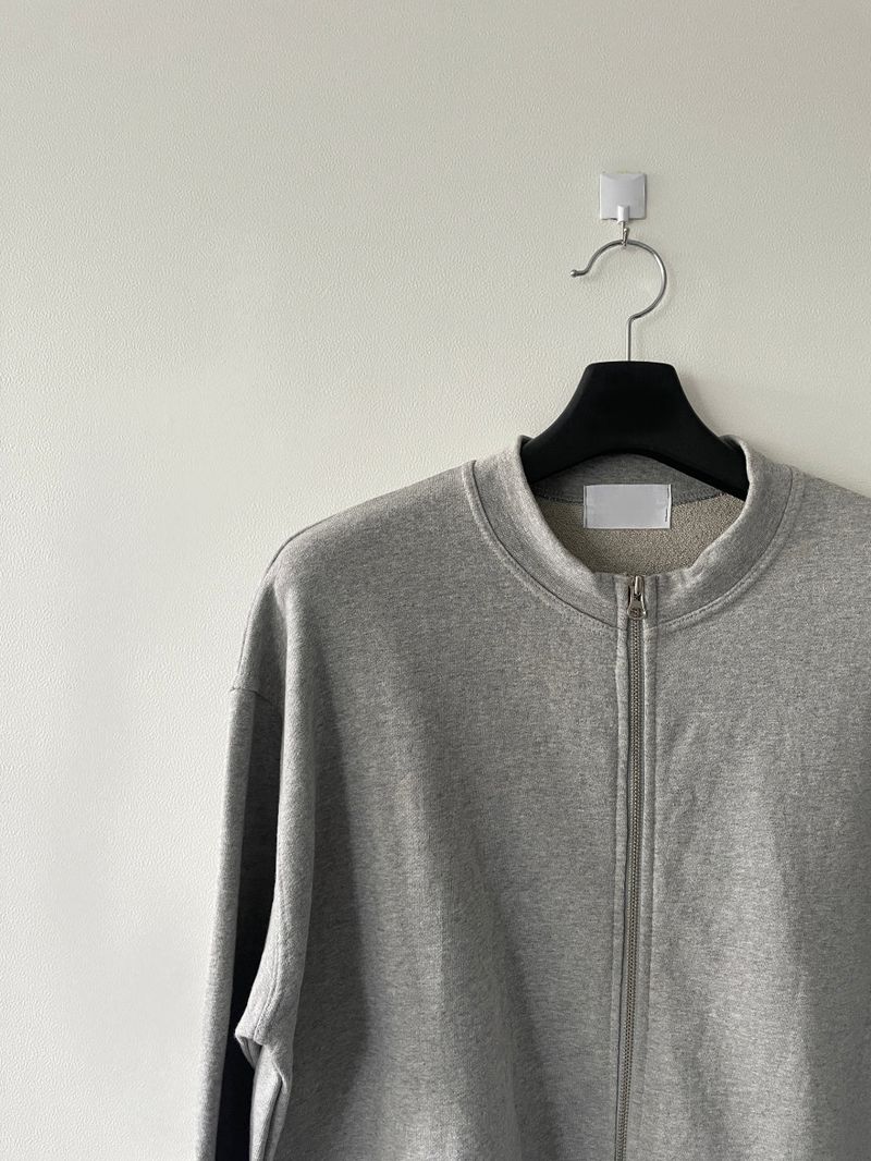 Melange twoway jacket