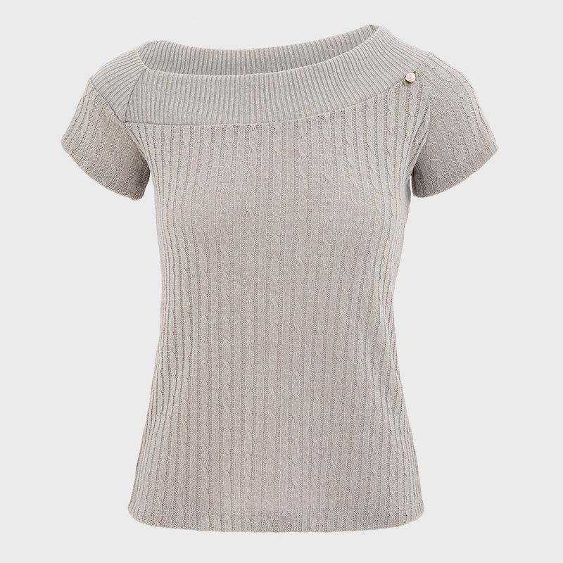 PLASMASPHERE（プラズマスフィア）の「DOLCE T-SHIRT IN BEIGE（Tops）」