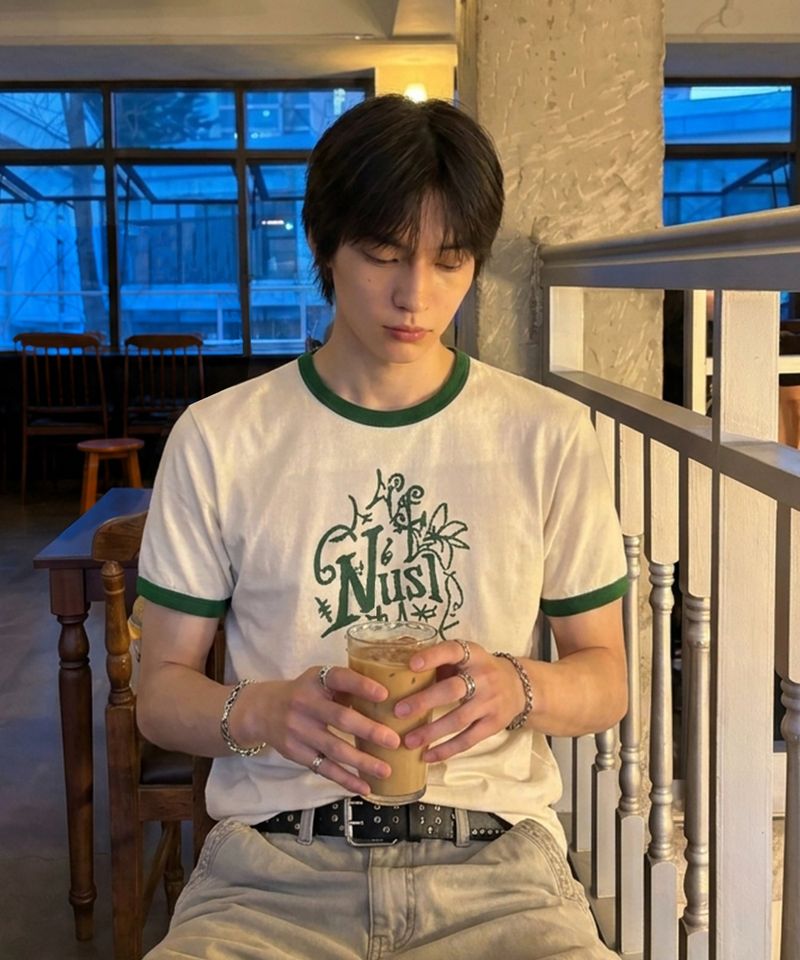 Drawing Rough Ringer T-Shirts - 4COLOR