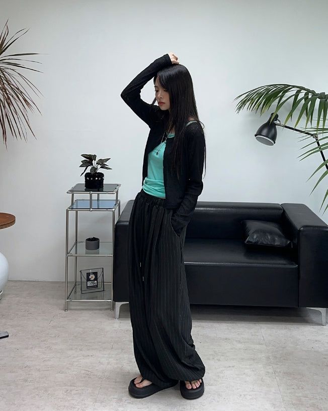 Loen Two-Button Summer Cardigan