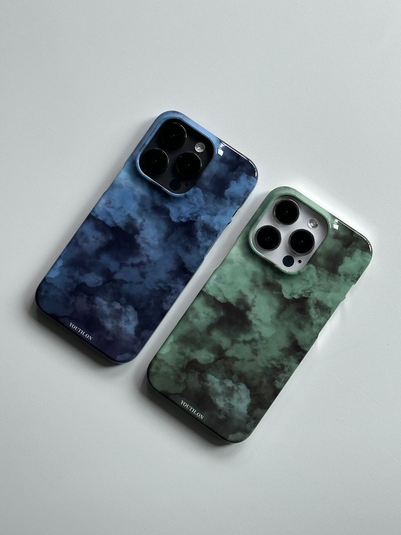 ink cloud case (green)