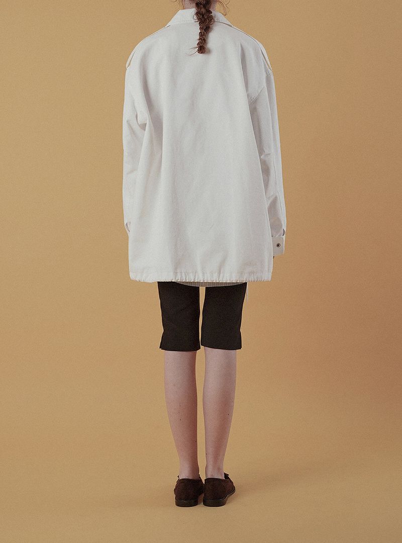 City work jacket_ivory