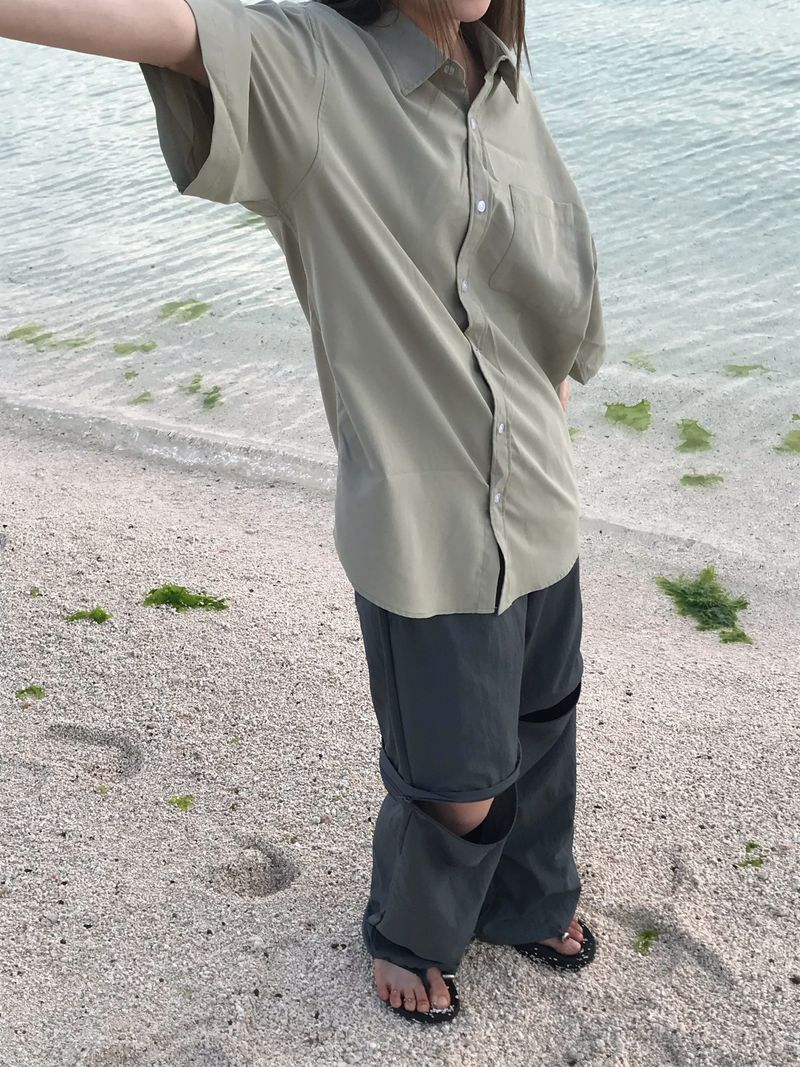 Essential half shirt