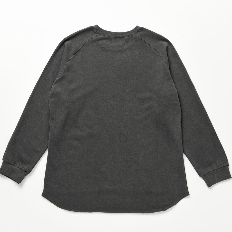 [Patchwork Sweatshirt] Charcoal