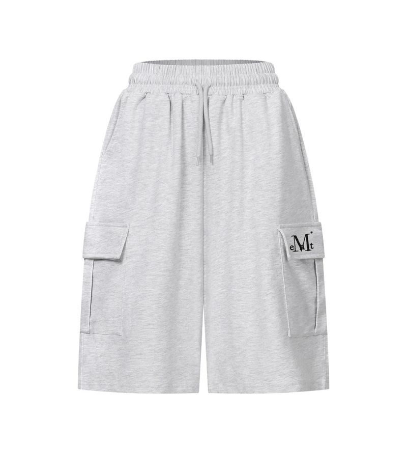 BENF SIDE POCKET BANDING BERMUDA PANTS UNISEX (3COLOR)