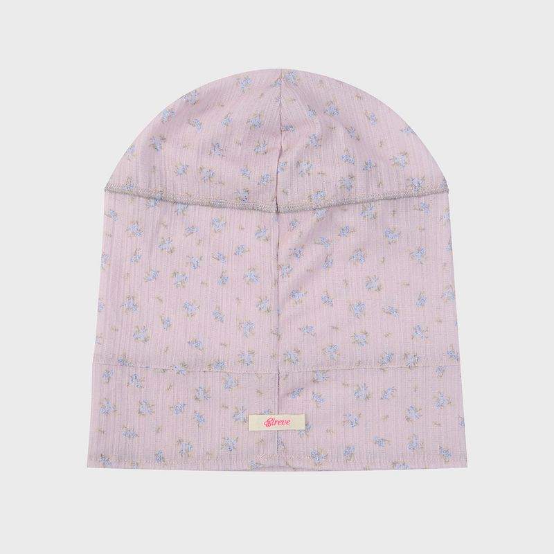 FLORAL EASY LONG BEANIE
