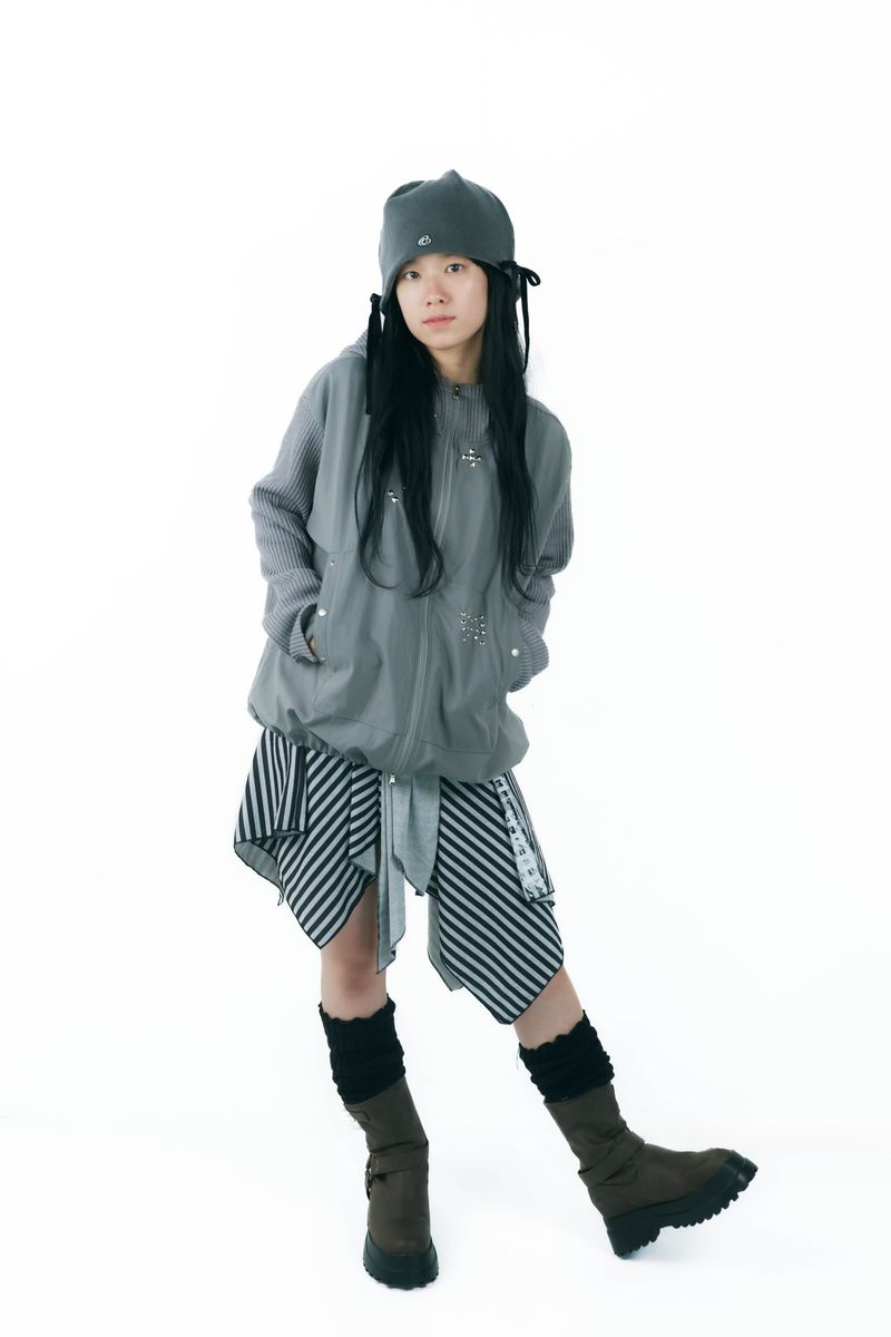 tie layered skirt