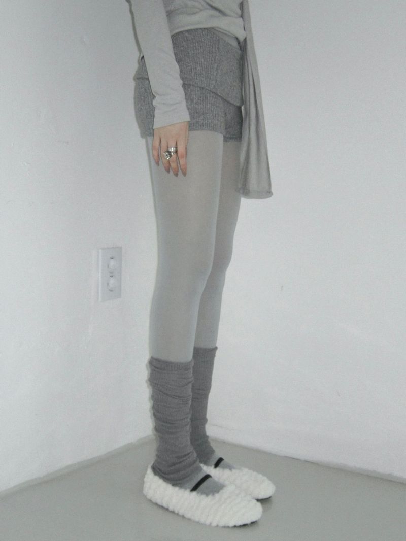 Wool flap shorts