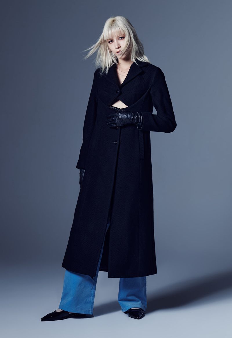CRESCENT LONG COAT