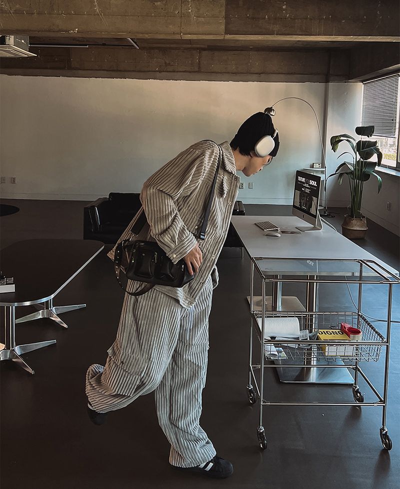 コーデュロイレゴセットアップ (3 color)