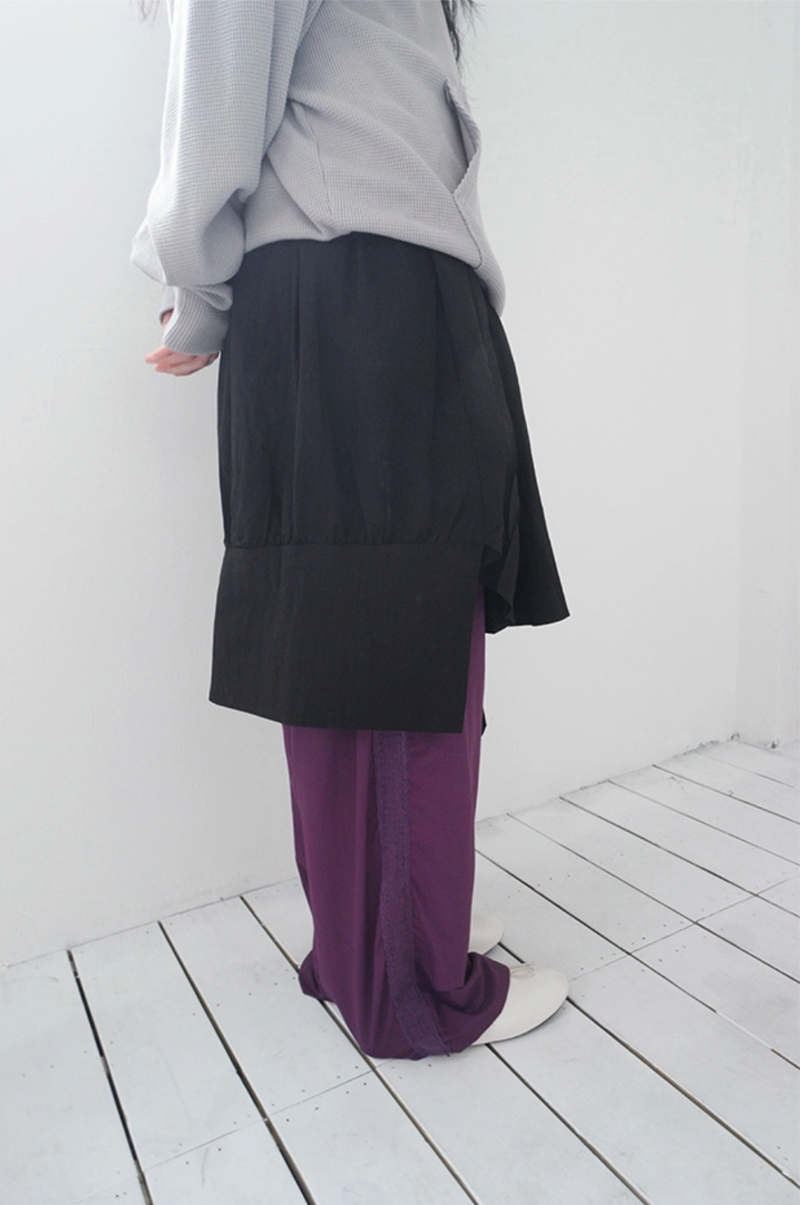 unbal black shirt OPS