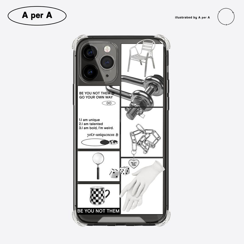 A per A(エイパーエイ)の「Collection gray inner parts(Smartphone Accessories)」