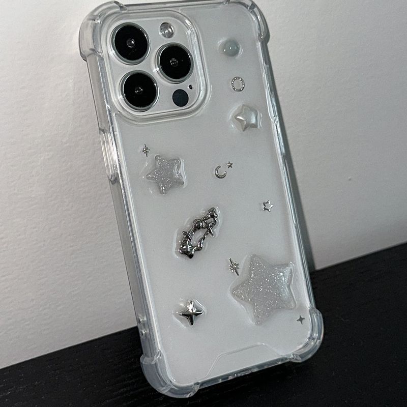 [made]silvering planet resin case 