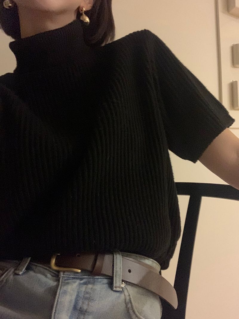 [YELLOMOI] Laurent half polar - knit