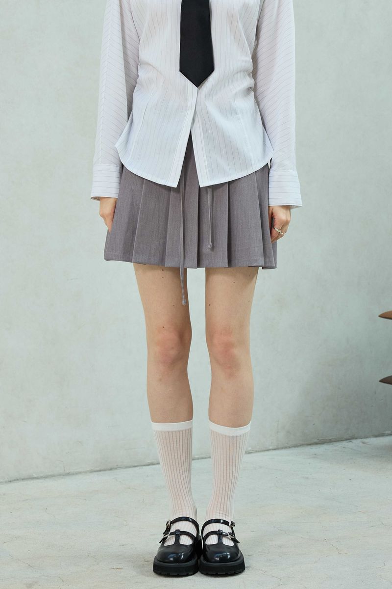 ARIKIM（アリキム）の「DOROTHY PLEATS SKIRT PANTS / SAND GRAY（Skirts）」