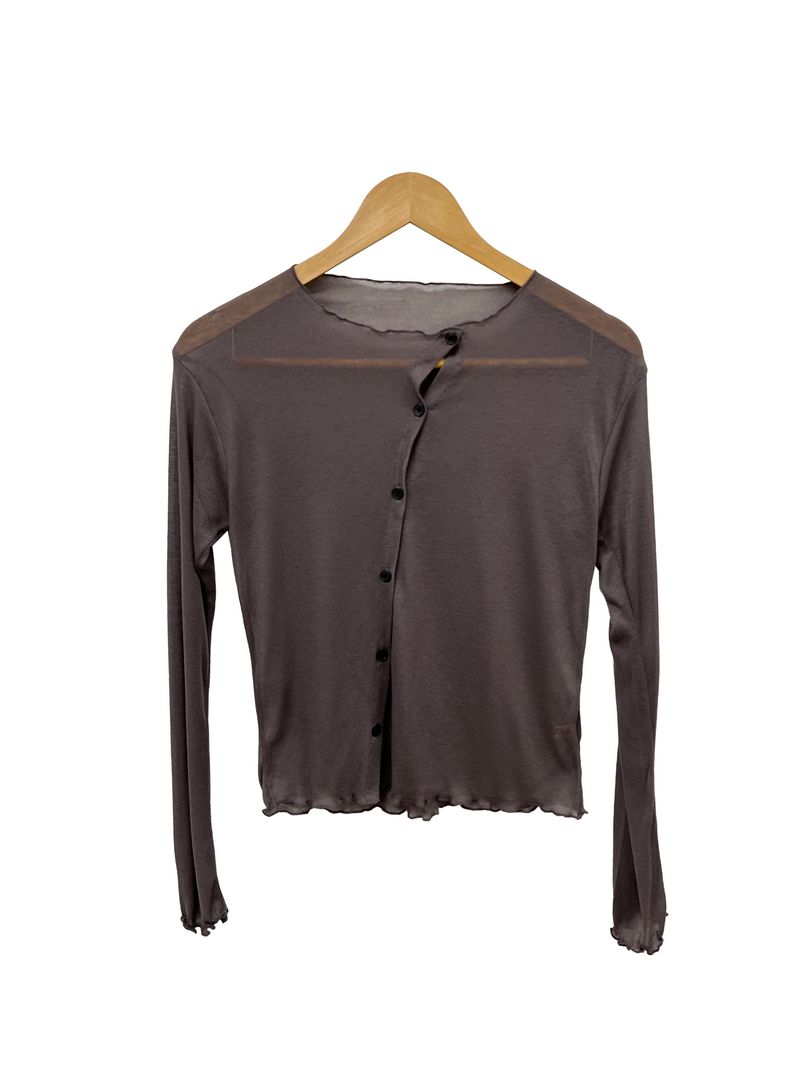 ice button cardigan