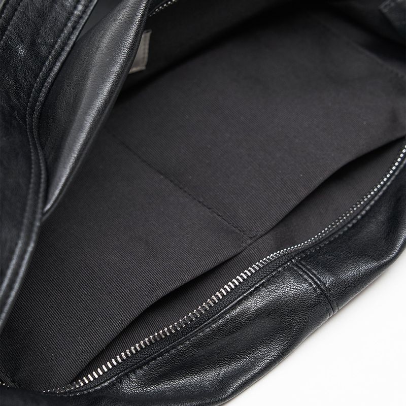 ホーボーレザークロスショルダーバック (BLACK)