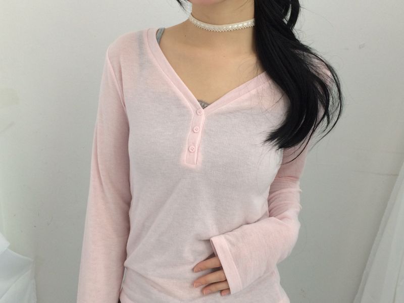 V cut light button t