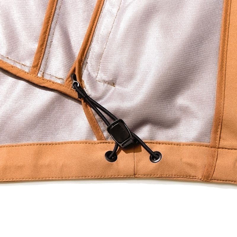 3 Layer Hard Shell Mid-Jacket - ORANGE