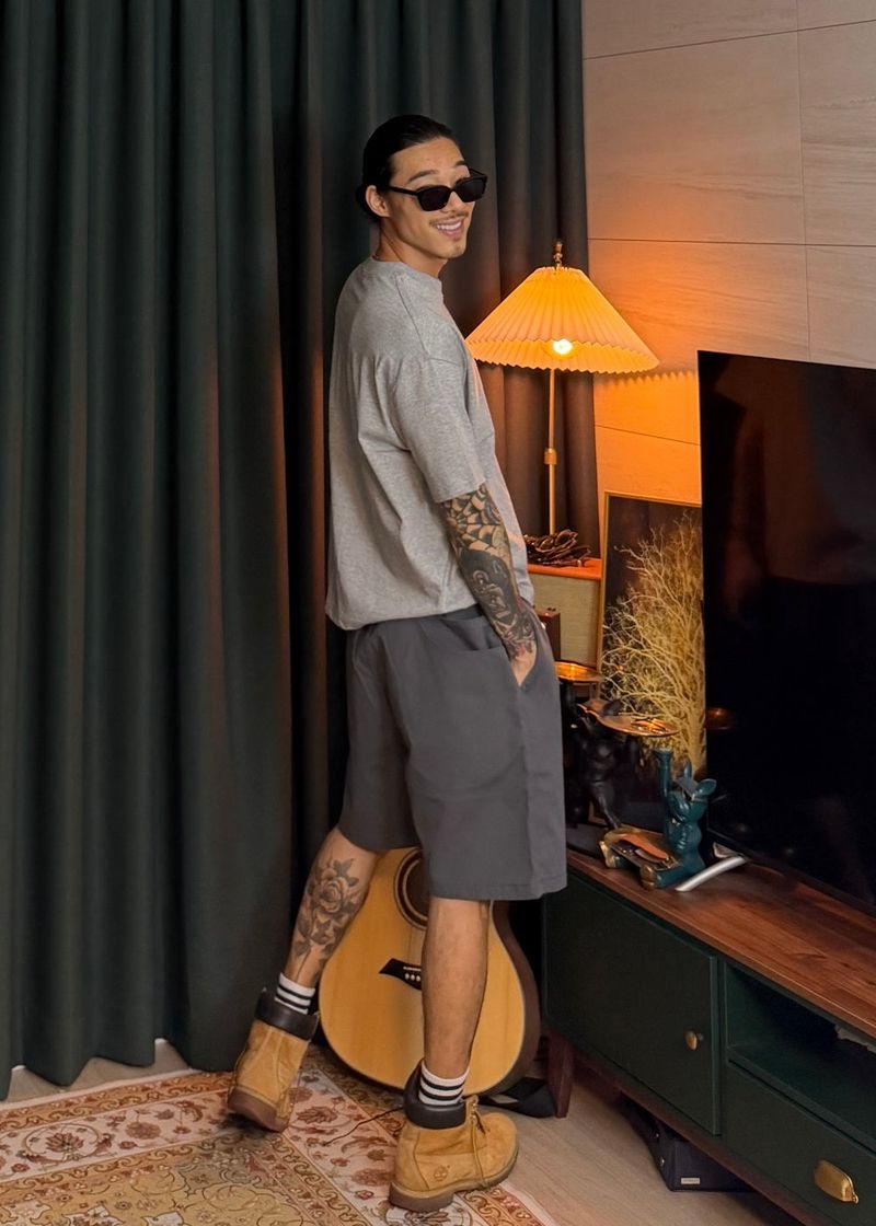 [ virstyle original ] INKKI Coolmax Twill Shorts 