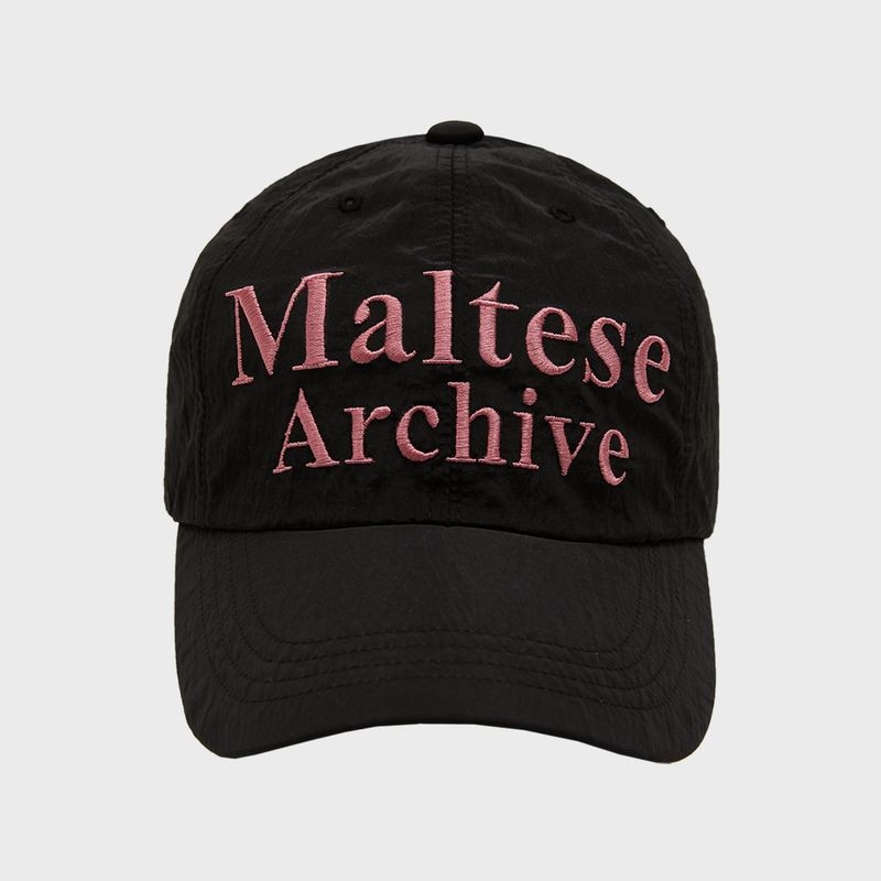 Maltese archive nylon ball cap