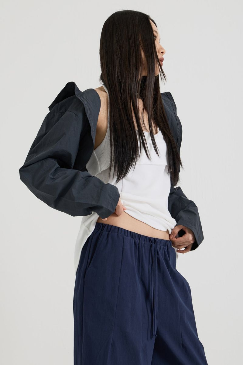 Hooded Shrug, Charcoal