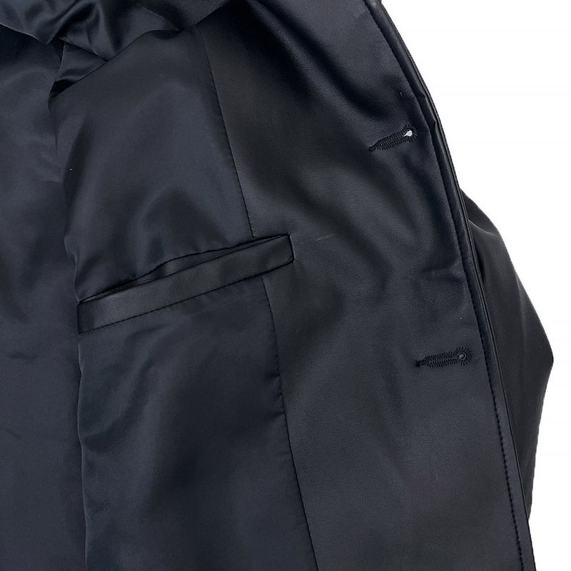 EV leather pin tuck jacket (3 colors)