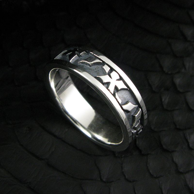 Licht-L1 silver ring