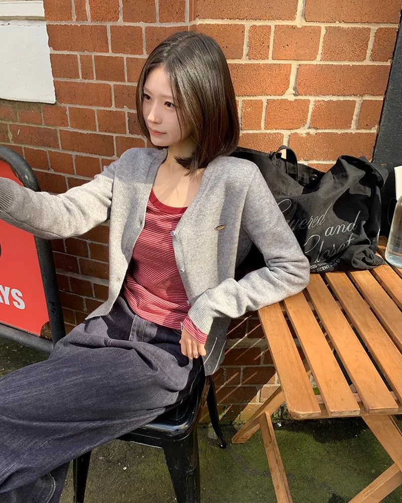 [ORIGINAL] Marlon V-Neck Knit Cardigan