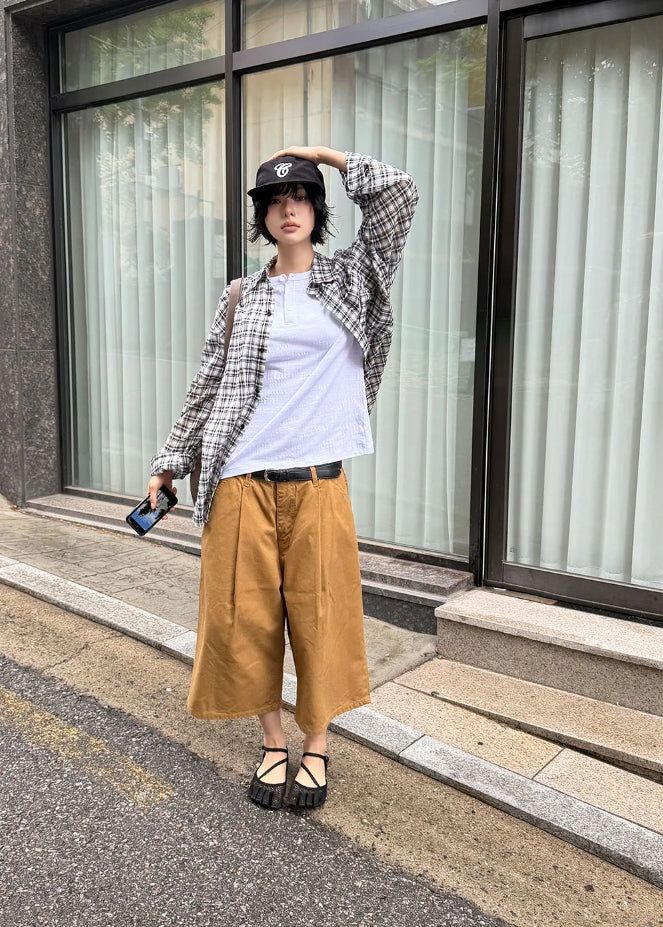 TWO-POCKET CHECK SHIRT