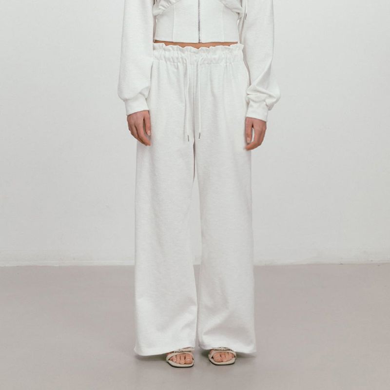BAKE WIDE PANTS / WHITE