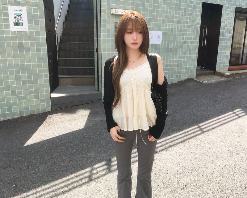 Frill lovely blouse