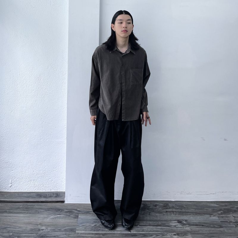 Vintage Vertical Stripe Shirt