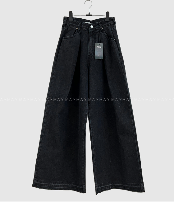 Stone Pintuck Wide Pants